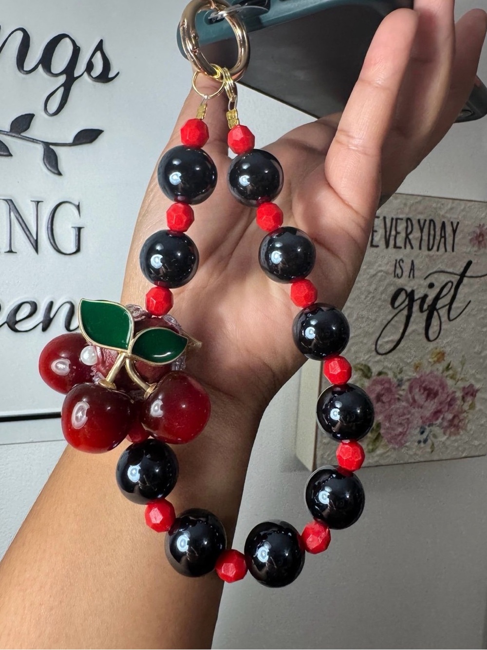 Cherry Charm Phone/Key/Bag Chain #P863